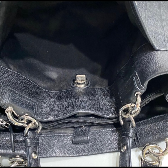 Coach Penelope black peopled leather purse - Picture 5 of 11